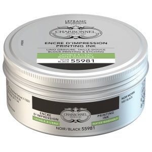 Encre d’impression Lavable à L'eau - Noir 55981 - 200ml