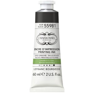 Encre d’impression Lavable à L'eau - Noir 55981 - 60ml