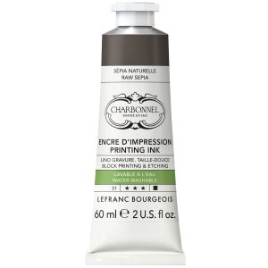 Encre d’impression Lavable à L'eau - Sépia Naturelle - 60ml