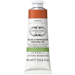 Encre d’impression Lavable à L'eau - Sanguine - 60ml